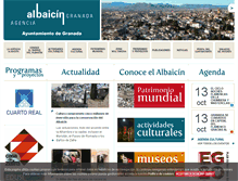 Tablet Screenshot of albaicin-granada.com